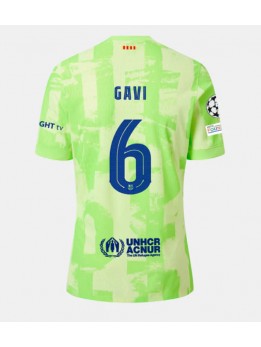 Barcelona Paez Gavi #6 Ausweichtrikot 2024-25 Kurzarm